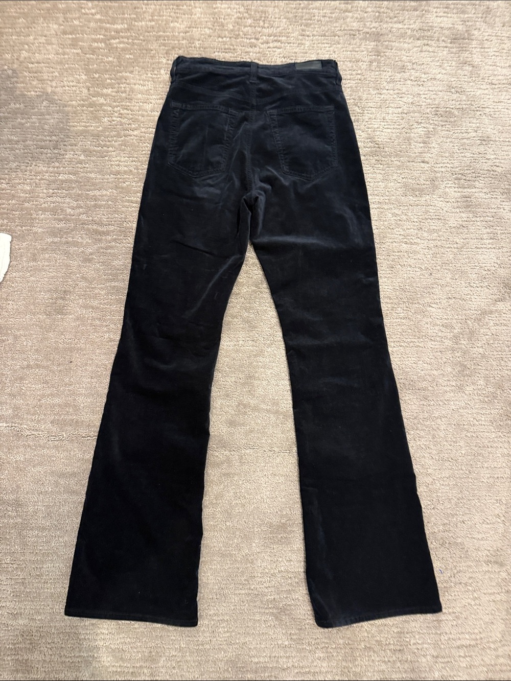 AG Alexis High Rise Bootcut Jeans in Black Velvet Size 28 - Picture 8 of 8